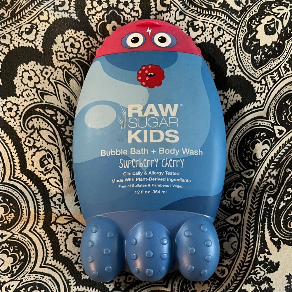 Raw Sugar Kids Blue Bubble Bath & Body Wash